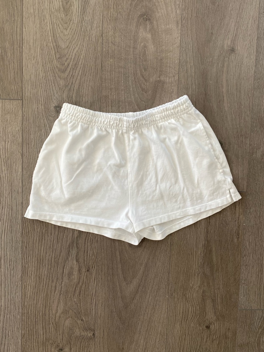 Brandy Melville White Sweatshorts
